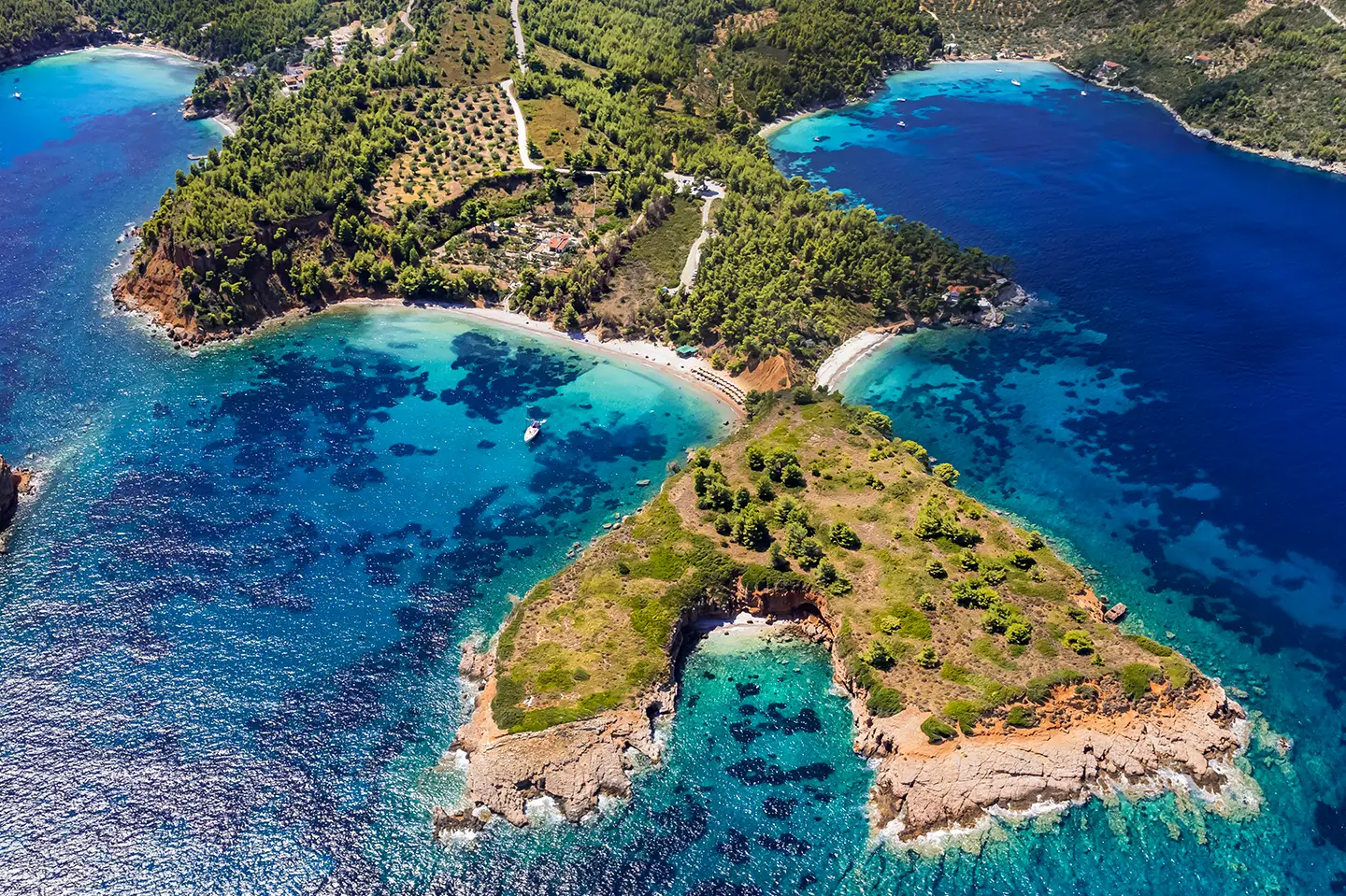 Sporades sailing routes