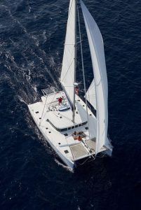 Lagoon 500 Crewed Luxury Catamaran Charter Greece