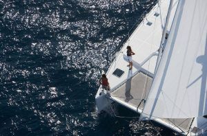 Lagoon 500 Crewed Luxury Catamaran Charter Greece