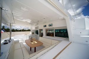 Lagoon 500 Crewed Luxury Catamaran Charter Greece