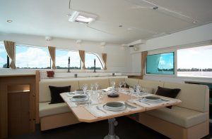 Lagoon 500 Crewed Luxury Catamaran Charter Greece