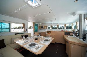 Lagoon 500 Crewed Luxury Catamaran Charter Greece