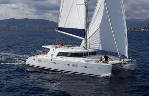 Lagoon 500 Crewed Luxury Catamaran Charter Greece