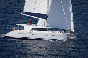 Lagoon 500 Crewed Luxury Catamaran Charter Greece