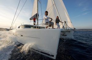 Lagoon 500 Crewed Luxury Catamaran Charter Greece