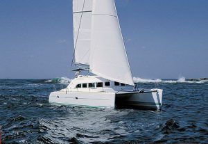 Lagoon 380 catamaran Charter Greece