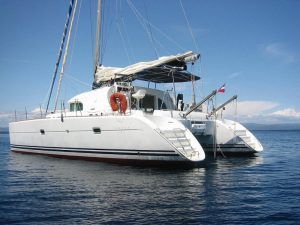 Lagoon 380 catamaran Charter Greece