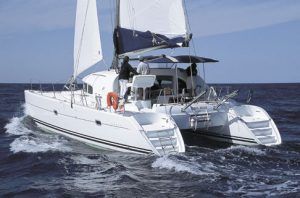 Lagoon 380 catamaran Charter Greece