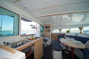 Lagoon 380 catamaran Charter Greece