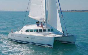 Lagoon 380 catamaran Charter Greece