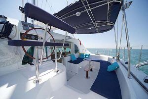 Lagoon 380 catamaran Charter Greece