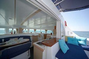 Lagoon 380 catamaran Charter Greece