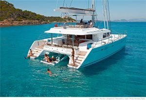 Lagoon 560 Luxury Catamaran charter Greece