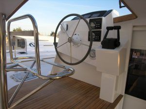 Nautitech 441 sailing catamaran for bareboat and skippered charters in Greece by Catamaran Charter Greece