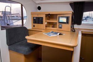Nautitech 441 sailing catamaran for bareboat and skippered charters in Greece by Catamaran Charter Greece
