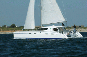 Nautitech 47 catamaran charter Greece
