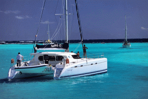 Nautitech 47 catamaran charter Greece