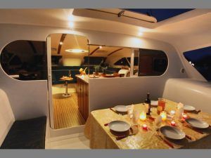 Nautitech 47 catamaran charter Greece