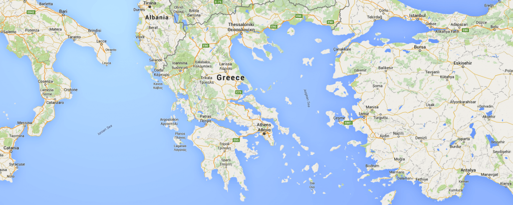 Greece-map-catamaran-charter-greece