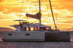 Saba 50 Catamaran Charter Greece