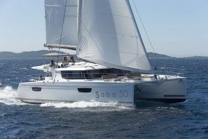 Saba 50 Catamaran Charter Greece