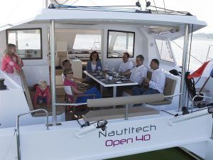 Nautitech Open 40 Catamaran Charter Greece