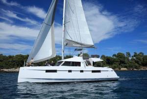 Nautitech Open 46 Catamaran Charter in Greece