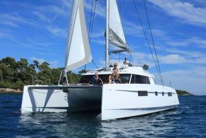 Nautitech Open 46 Catamaran Charter in Greece