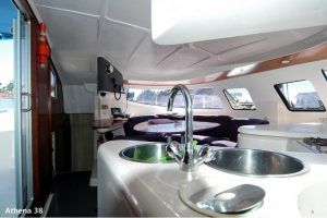 Athens 38 Catamaran Charter Greece