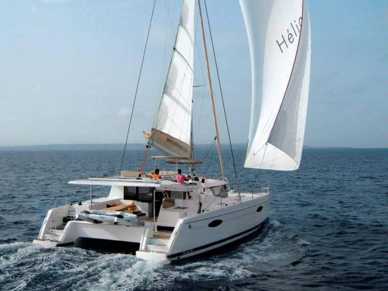 Helia 44 Catamaran Charter Greece 6 min
