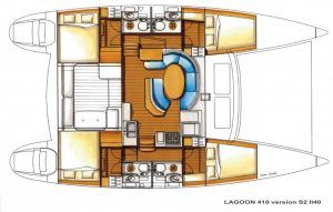 Lagoon 410 Catamaran Charter Greece