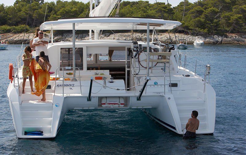 Lagoon 420 Catamaran Charter Greece 4