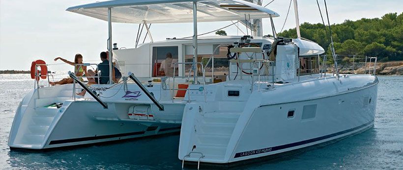 Lagoon 420 Catamaran Charter Greece