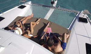 Fountain Pajot Lucia 40 Catamaran Charter Greece