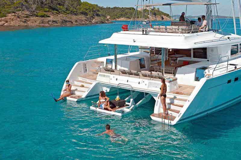 rent a catamaran in greece
