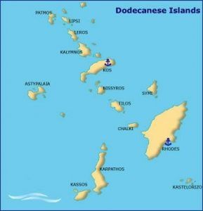 Dodecanese islands Catamaran Charter Greece
