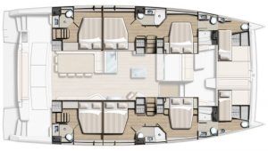 Bali 5.4 Catamaran Charter Greece