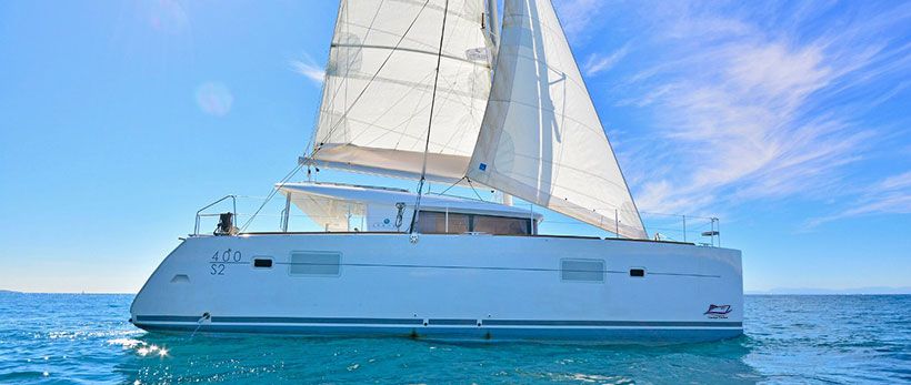 Lagoon 400 S2 catamaran Charter Greece