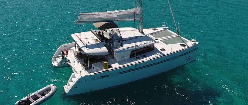 Lagoon 450 F Catamaran for Charter in Greece