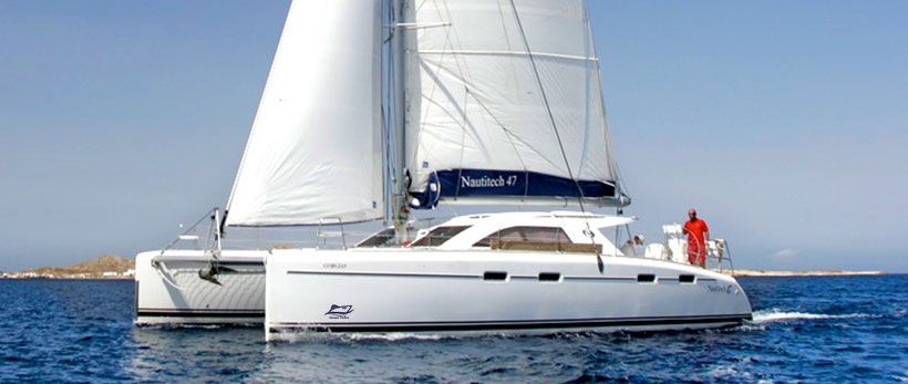Nautitech 47 Catamaran Charter Greece