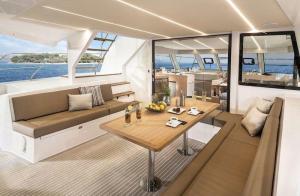 Nautitech 47 Power Catamaran Charter Greece