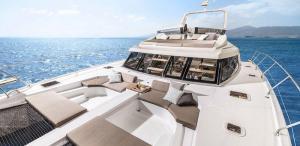 Nautitech 47 Power Catamaran Charter Greece