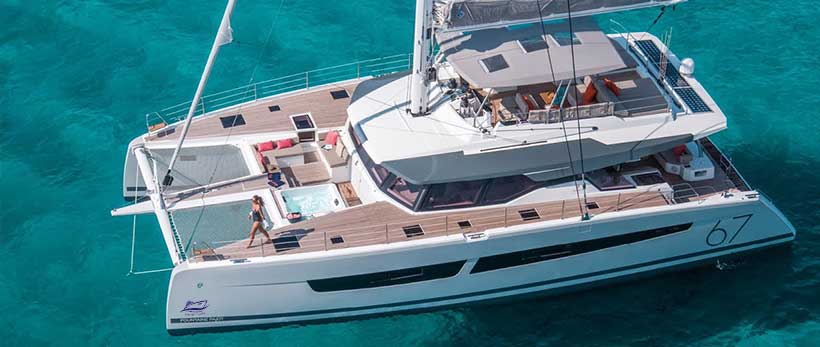 Alegria 67 Catamaran Charter Greece