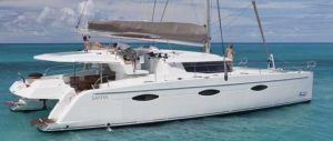 Sanya 57 Catamaran Charter Greece Main