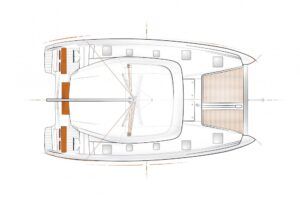 Excess 12 Catamaran Charter Greece Layout 3