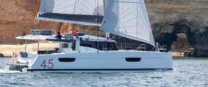 Fountaine Pajot Elba 45 Catamaran Charter Greece 1