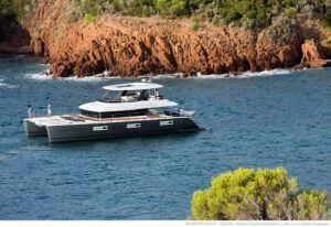 Lagoon 630 MY Power Catamaran Charter Greece 5