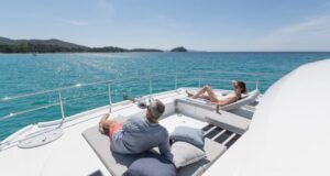 Fountaine Pajot MY 44 Power Catamaran Charter Greece 28