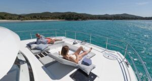 Fountaine Pajot MY 44 Power Catamaran Charter Greece 29