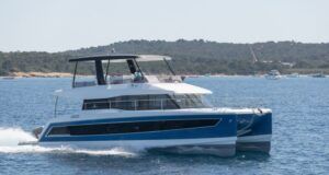 Fountaine Pajot MY 44 Power Catamaran Charter Greece 40